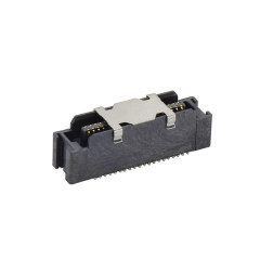 Board to Board 0.8mm 单槽4.5H带柱无接地片公座